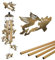 Windspiel für draußen mit fliegendem Schwein und Pferd, Gedenk-Windspiel, Schweine-Windfänger, mobile Bronze-Pferde, Schweine, Windglocken für Zuhause, Hof, Baum, Terrasse, Garten, Dekoration,