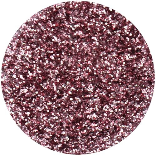 Eulenspiegel 907559 - Bio Glitter Kirschrot, 6 g, biologisch abbaubar, Glitzer für Gesicht & Körper