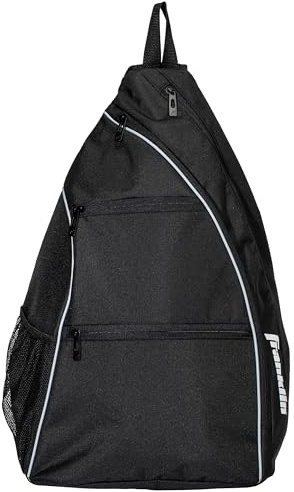 Franklin Sports Tennis Racket Bag Pro Tennisschlägertasche, Schwarz