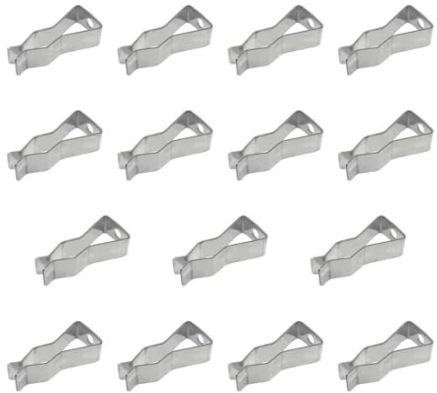 Milageto 15x Led-leuchten Clips Lampe Halter Halterung für Leuchtstofflampen Montage Infrarot Heizung Rohr Klemmen Lampe Rohr Clip für Geschäfte