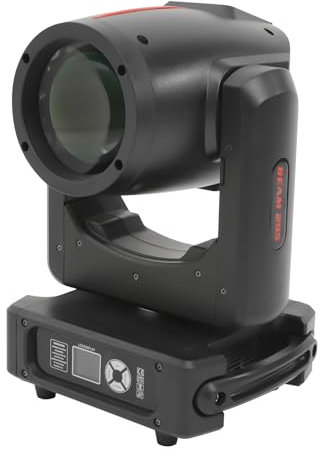 295W Moving Head Led, 24 Rotatable Prisms/5 light effects/13 Light Colours/8000K color temperature/17 light patterns für Discolicht Partylicht Bühnenlicht Party Gadgets