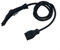 Kit de pièces de rechange pour nettoyeur vapeur Karcher SC5800C/SC5800CB - Tuyau de raccordement avec poignée et interrupteur de rechange - Tuyau noir pour SC5/SG 4/4/SG 4/2 Classic