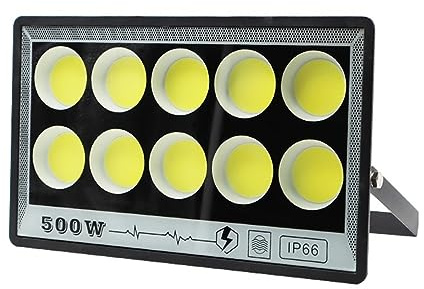 Proiettore A LED 500W 400W 100W 50W Proiettore Da Giardino For Esterni Impermeabile IP66 Ad Alta Luminosità Faretto Da Parete Faretto Da Parete Faretti da Esterno(COB 500W)