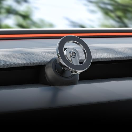 YONZEE Tesla Phone Holder [Strong Magnetic, 360° Rotation] for Model Y Juniper 2025 2026 / Model 3 Highland 2024-2026, Air Vent Dashbaord Tesla Phone Mount, for smartphone and All Phone