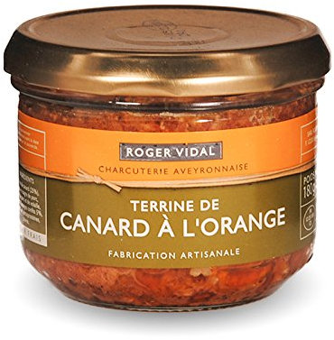 Roger Vidal - Pastete Ente mit Orange (Terrine de Canard à l'Orange) 180 g