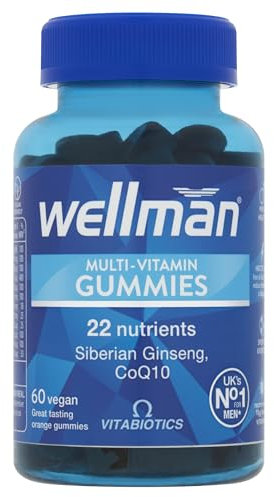 Multivitamin Chewable Vegan Gummies for Men, Wellman