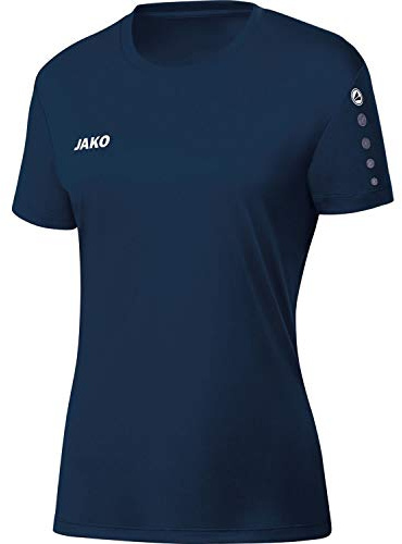 JAKO Trikot Team Damen Kurzarm, Größe:38, Farbe:Navy