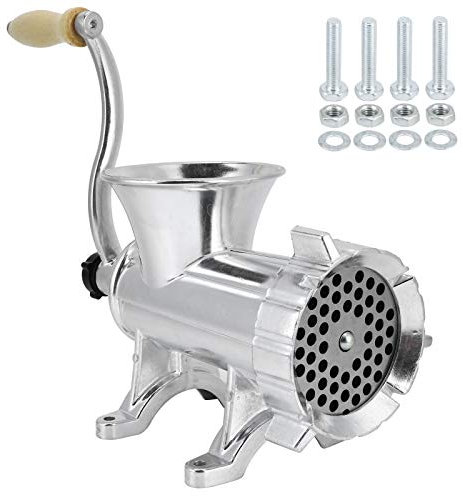 Picadora de carne manual grande multifuncional de aleación de aluminio picadora de carne para el hogar máquina trituradora de verduras accesorios de uso de cocina en el hogar