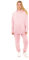 M17 Womens Ladies Recycled Oversized Hoodie Soft Cosy Sweatshirt Hooded Top Long Sleeve Pullover with Pocket (M, Pink) 5056242844983