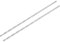sourcing map HSS(High Speed Steel) Extra Long Twist Drill Bits, 3mm Drill Diameter 160mm Length for Hardened Metal Woodwork Plastic Aluminum Alloy 2 Pcs