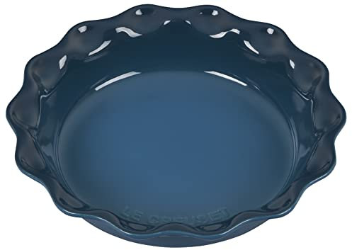 Le Creuset Heritage Kuchenform, Steingut, 22,9 cm, Blaugrün