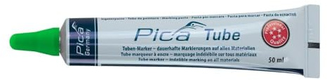 Pica 575/36 Signierpaste grün | für alle Materialien | ideal für öliges oder rostiges Metall | abriebfest und wasserfest | auch nach extremen Temperaturen sichtbar