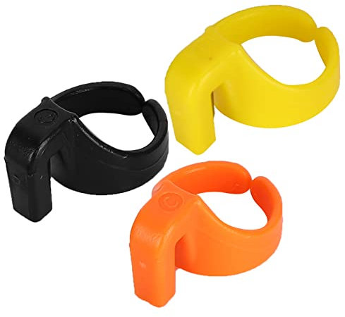 Anneau de Coupe-fil, Anneau de Couteau à Doigt Broderie Coupe Couture Lames de dé à Coudre Artisanat Outils de Bricolage 6 Pièces