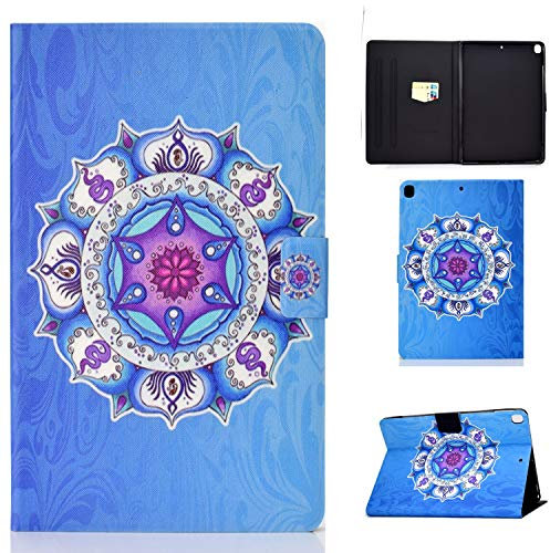 Vkooer Coque pour iPad 10.2'' 9/8/7 Génération, iPad Air 3/Pro 10,5 Pouces Housse Motifs Étui de Protection Flip Cover avec Support et Auto Sommeil/Réveil pour iPad 10.2 2021/2020/2019