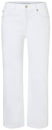 MAC Culotte Light Weight Denim Damen Jeans 0391L5984-9B D010*, Größe:32, Farbe:D010 White Denim