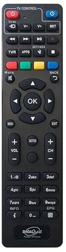 TELECOMANDO ORIGINALE DIGIQUEST VARI MODELLI (Q60/Q80/Q90 2 IN 1)