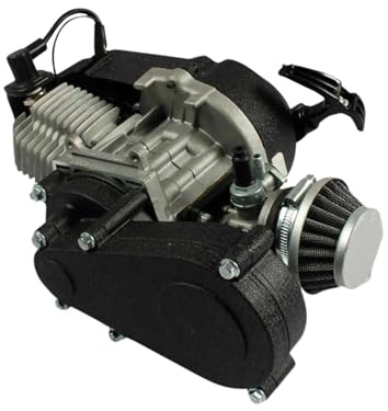 T-MOTO Motore 2 Tempi 50cc Zongshen per Mini Moto | Ricambio a Benzina per Minimoto e Minicross Compatibili | Accessorio Off-Road Junior | Compatibilità da Verificare Prima dell’Acquisto