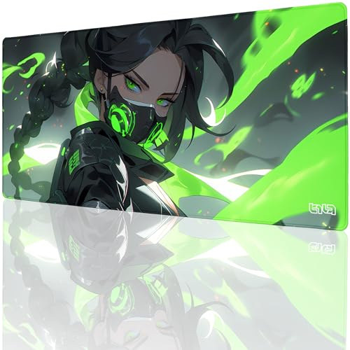 Tilt Schreibtischunterlage 90x40 cm Gaming Mauspad XXL | Rutschfester Mousepad Groß für Schreibtisch und PC Gadgets | Wasserdichter Desk Mat (Viper)