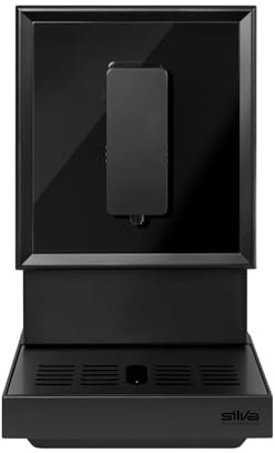 SILVA Schneider KVA 2400 Kaffeevollautomat | Kompakt 18 cm | 19 Bar | Edelstahl-Mahlwerk | Touch-LED-Panel | Speed-Modus in 45 Sekunden – ohne Vorheizen| ECO-System | Memory-Funktion | super leise