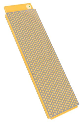 DMT DuoSharp Diamant Schleifstein 8 Zoll Extrafein, Extra-Extrafein, Doppelseitiger Messerschärfer in Profiqualität, 20 cm Wetzstein für Messer und Werkzeuge, Made in USA, W8EEENB