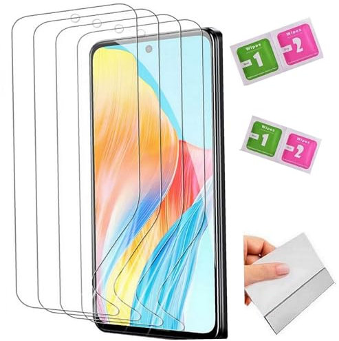AILIKA Pack de 4 protectores de pantalla compatible con Realme 9 Pro Plus – Película de hidrogel discreta, sin burbujas, seguridad duradera