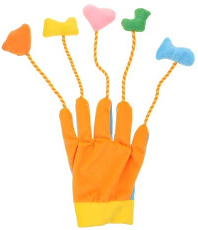 Kisangel Katzenangelhandschuh Mit Plüschangel Interaktives Katzenspielzeug Zum Jagen Und Springen Haustierspielzeug Für Katzen Und Kleintiere