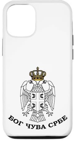 Serbischer Adler Bog Cuva Srbe Srbija Serbien Srpska Cetnik Hülle für iPhone 12/12 Pro