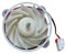 Fan Motor DA31-00287B 00334C-00305A 1870RPM 0.21A DC12V Cooling Fan ，Compatible For Samsung ，Refrigerator Spare Parts Replacement