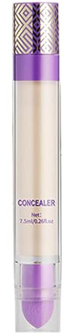 Cremiger Concealer mit voller Deckkraft Feuchtigkeitsspendende CC-Creme 7,5 | Wasserfester Concealer Cremig-verblendbare , natürlicher Look, langanhal