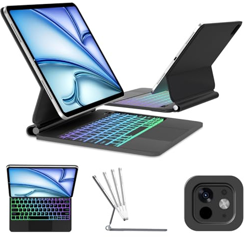 FOGARI Magic Keyboard para iPad Air 13 M4/M3/M2 2026/2025/2024