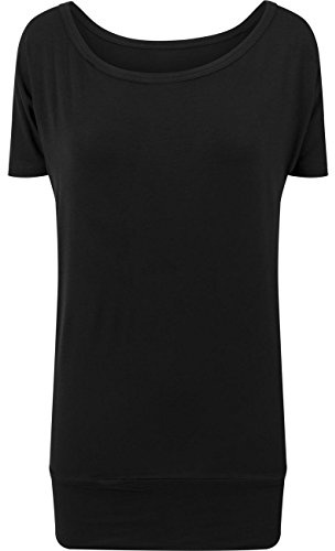 Build Your Brand Women's Ladies Viscose Tee T-Shirt