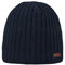 Barts Herren Haakon Beanie Baskenmütze, Blau (Navy 003H), One Size (Herstellergröße: Uni)