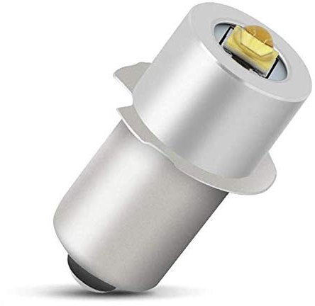 Bombilla de linterna LED Bombilla de actualización de LED de alta potencia 5W 6-24V Kit de conversión LED de pieza de repuesto Bombilla LED de emergencia Lámpara de luz de trabajo Lint