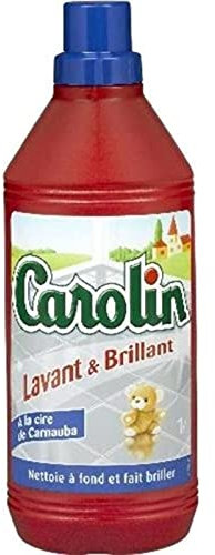 Carolin Lavant Et Brillant Cire De Carnauba 1L (Lot de 3)