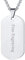 FaithHeart personalisierter glänzed Dog Tag Anhänger Herren Hundemarken mit Gravur
