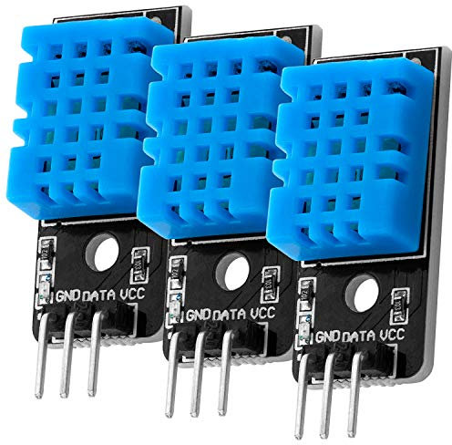 AZDelivery 3 x KY-015 DHT 11 Temperatursensor Modul kompatibel mit Arduino und Raspberry Pi inklusive eBook!