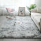Tinyboy-hbq Tappeto Salotto Shaggy Tappeti a Pelo Lungo,Moderno Soggiorno Camera da Letto Tappeti,Antiscivolo Morbido e Soffice (Grigio Bianco, 120 x 160 cm (Rectangular))