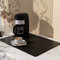 Draining Mat, Kitchen Super Absorbent Draining Mat, Super Absorbent Kitchen Counter Mat, Coffee Machine Mat, Quick Dry Dish Drainer Mat, Anti Slip Drainer Mat for Kitchen Counter , Black, 30*50cm
