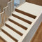 Brride 15 stück Stufenmatten 76 * 20 * 0,25cm Treppen Set Treppenstufen High Grip Anti-Rutsch-Klebeband Treppenteppich selbstklebend Starke Adsorption Stufenschutz Stufenteppich (Beige)
