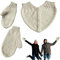Niktule Winter Vollfinger Fäustlingem,pärchen handschuhe,Vollfinger Hand-in-Hand Winterhandschuhe,Bequeme Strickfäustlinge für Damen und Herren zum Reisen,Spazierengehen,Einkaufen,Dating,Camping