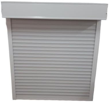 Persiana Enrollable de Aluminio con cajón y Motor con Mando