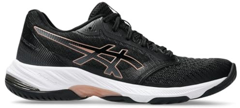 Asics Femme Netburner Ballistic FF 3 Basket, Noir/Or Rose, 46 EU