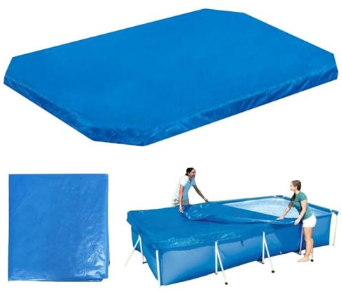 Aufblasbare Poolabdeckung – Pool-Schutz für den Boden, staubdichte