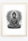 Din A4 Kunstdruck ohne Rahmen - Sitzender Buddha - Yoga Figur - Meditation Lotus Chakra - Grafik Druck Poster Bild