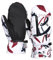 Safesense Skihandschuhe Fäustlinge Damen Herren sehr warm, Fausthandschuhe Snowboardhandschuhe Winter wasserdicht Abstract Doodles M