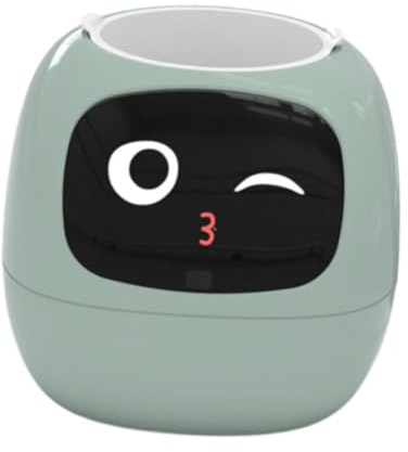 perfk Smart Planting Robot, Cute Plant Robot, Adorable Plant Companion, Pot, Pots, Green