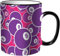 KDWJS Tasse Keramik Kaffeetassen Große 11oz Tassen 330ml Trinkgläser Mit Griff Personalisierte Geschenk Weiß,Druckbares Muster mit dem Symbol für Billard, Pool, Snooker und 8 Bälle. Ideal für Tapeten