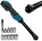 cimsfcor Chiave a cricchetto senza fili da 3/8 per batterie Makita serie 18 V, 320 giri/min, 80 Nm, cricchetto elettrico senza fili con 8 manicotti metrici