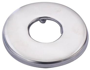 Wand Split Flansch Runde Rosettenplatte Aus Edelstahl Wasserrohr Wandabdeckungen Passend Für Küchenarmaturen Waschbecken Toiletten