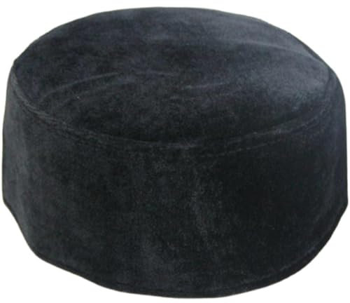 HiyyFloy Männer Muslim Gebet Hut, Islam Musulman Hijab Motorhaube Arabische Männer Kappe Islam Kufi Kopfbedeckung Winter Muslim Hut